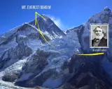 Majestatyczny Mount Everest, którego wysokość to 8848 m, nazwany na cześć Sir George'a Everesta.