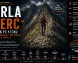 Orla Perć – najtrudniejszy szlak Tatr Wysokich. Turystka na eksponowanej grani, pokonująca trudne wyzwanie.